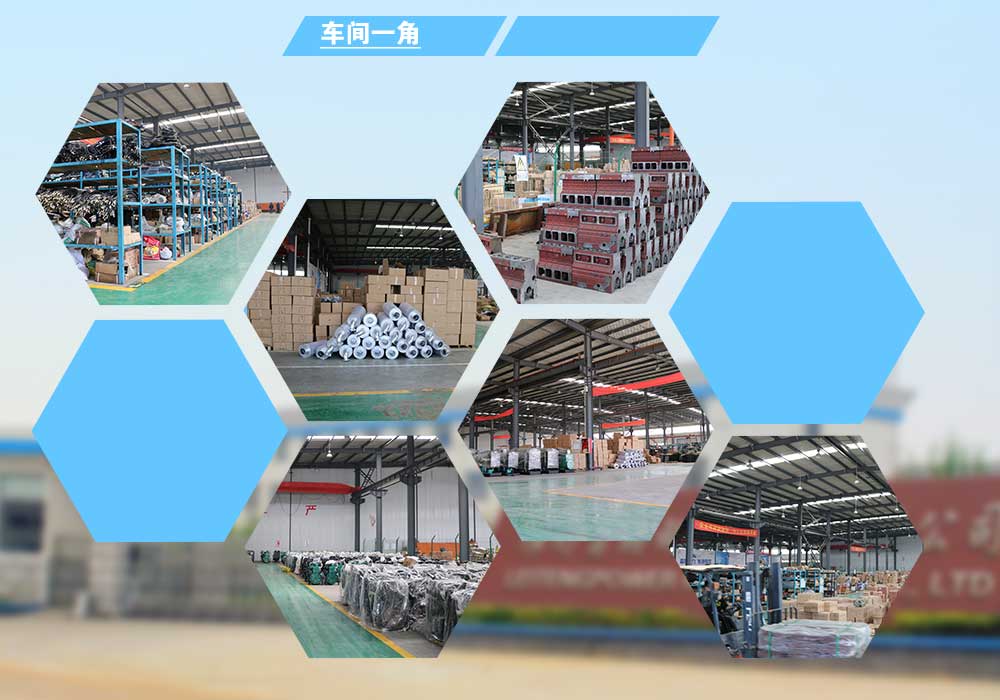 亞冠柴油發(fā)電機(jī)組廠家車間一角