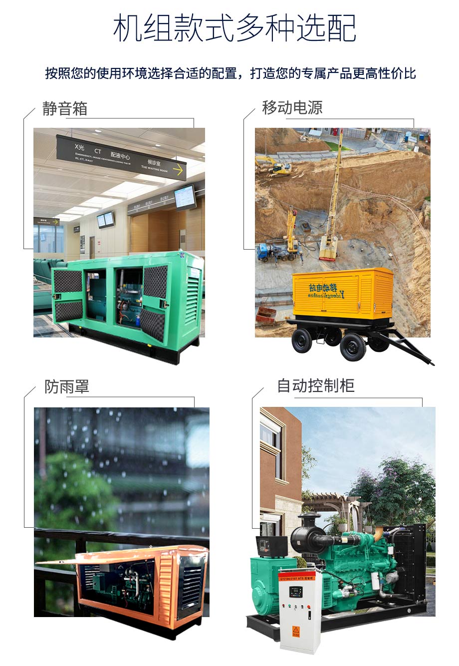 40KW柴油發(fā)電機(jī)組配置